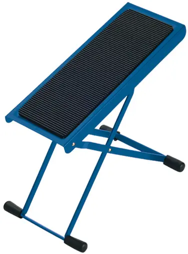 K&M 14670 Fotskammel - blå finish Footrest 
