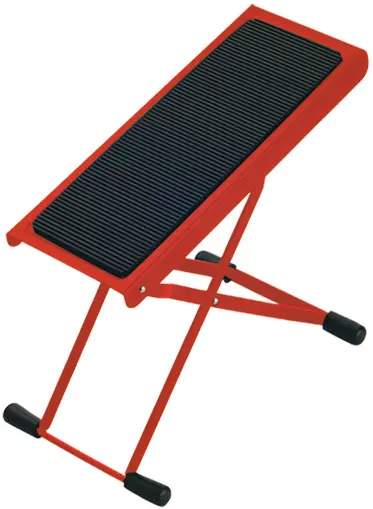 K&M 14670 Fotskammel - rød finish Footrest 