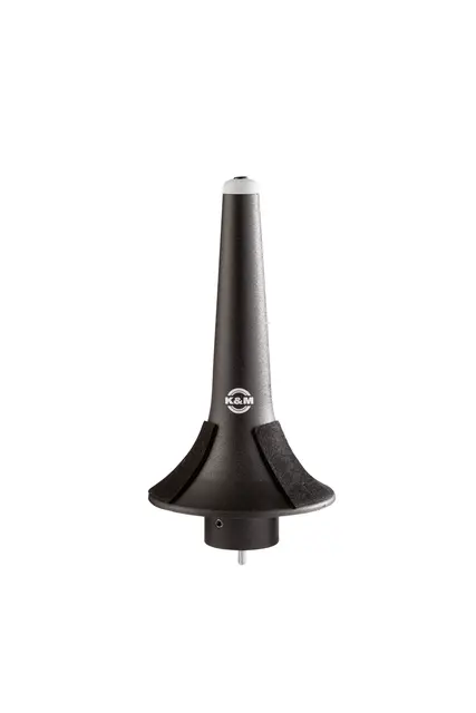 K&M 15214 Trumpet peg, Black plastic peg Trumpet peg 