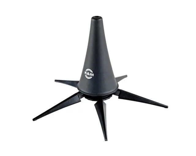 K&M 15228 Klarinettstativ, 5 bein, svart Clarinet stand 
