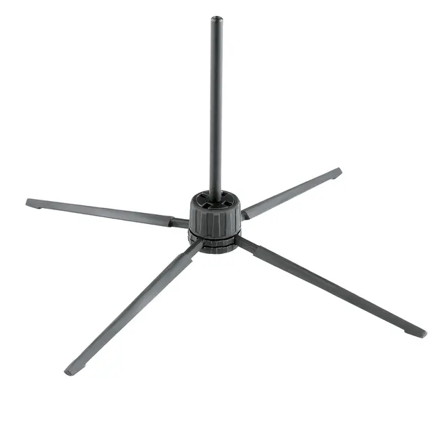 K&M 15262 Flute stand black Recorder stand 