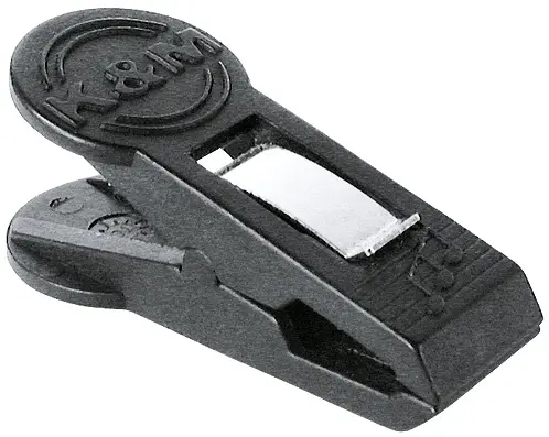 K&M 16060 SHEET MUSIC CLIP black Sheet music clip 