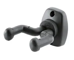 K&amp;M 16250 Guitar wall mount, Black Guitar wall mount