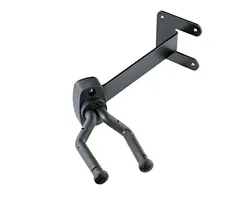 K&amp;M 16255 Guitar wall mount, Black Guitar wall mount