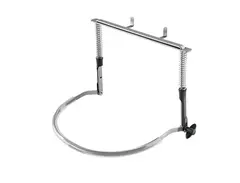 K&amp;M 16410 Munnspillholder nikkel Harmonica holder
