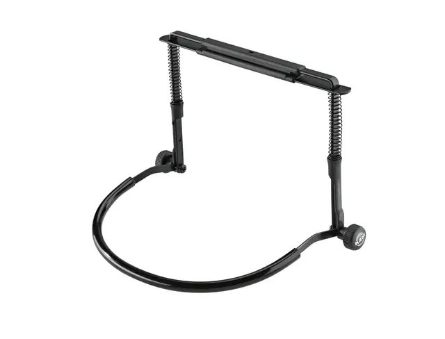 K&M 16416 Harmonica holder black Harmonica holder 