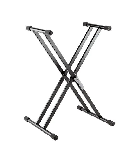 K&M 18997 Keyb stativ dobbel X, stål Keyboard stand 