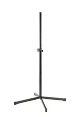 K&amp;M 19500 Speaker stand, Black Flat footprint, H: 1240/1940mm, ø 35mm