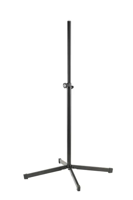 K&M 19500 Speaker stand, Black Flat footprint, H: 1240/1940mm, ø 35mm 