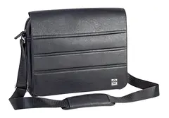 K&amp;M 19705 Shoulder bag, Black Shoulder bag for sheet music and tablets