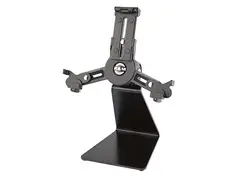 K&amp;M 19797 Tablet PC table stand, Black Table Stand with Universal Tablet Holder
