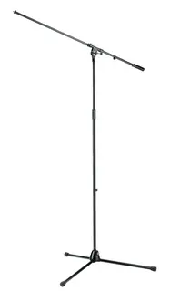 K&amp;M 21021 Overhead mikrofonstativ Sort finish