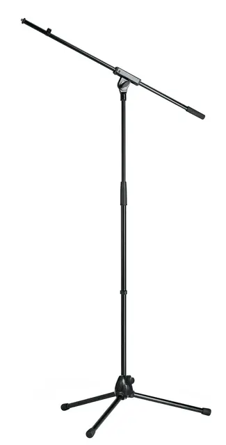 K&M 21070 mikrofonstativ, sort finish 