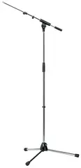 K&amp;M 21080 Mikrofonstativ, Chrome H: 925/1630mm, BL: 425/725mm
