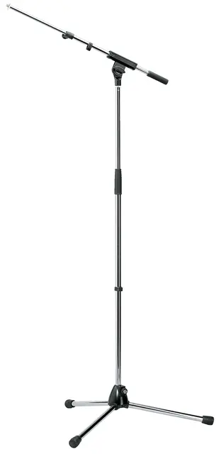 K&M 21080 Mikrofonstativ, Chrome H: 925/1630mm, BL: 425/725mm 
