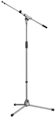 K&amp;M 21080 Mikrofonstativ "Soft-touch" Grå finish