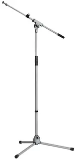 K&amp;M 21080 Mikrofonstativ "Soft-touch" Grå finish