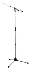 K&amp;M 210/9 Mikrofonstativ lang boom, lange ben, chrome