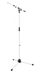 K&amp;M 210/9 Mikrofonstativ, Pure White H: 900/1605mm, BL: 435/745mm