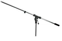 K&amp;M 21100 Mikrofonbom, Chrome one-piece with 3/8" thread, BL: 800 mm.