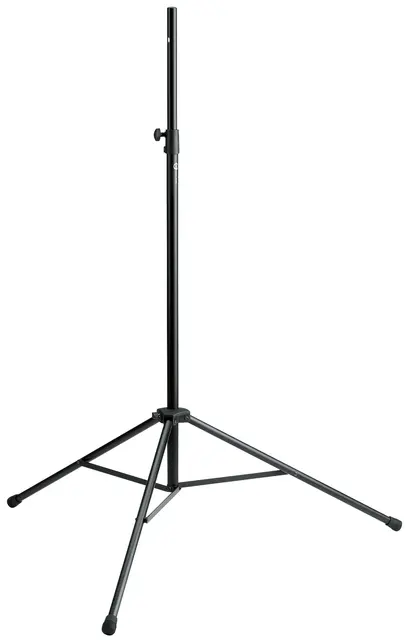 K&M 21420 høyttaler-monitor stativ Sort finish 