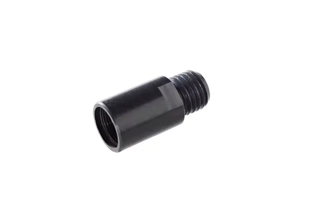 K&M 21950 Thread adapter, Black M20 male to M20 x 1.25 mm female thread 
