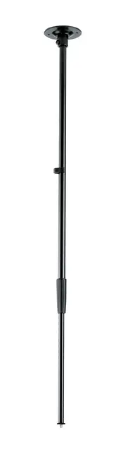 K&M 22150 Ceiling stand, Black H: 610 - 1120 mm 