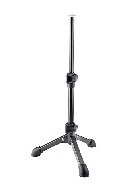 K&M 23150 Bordstativ for mikrofon, sort black 1/4" 