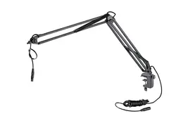 K&amp;M 23850 Table microphone arm med XLR kabel