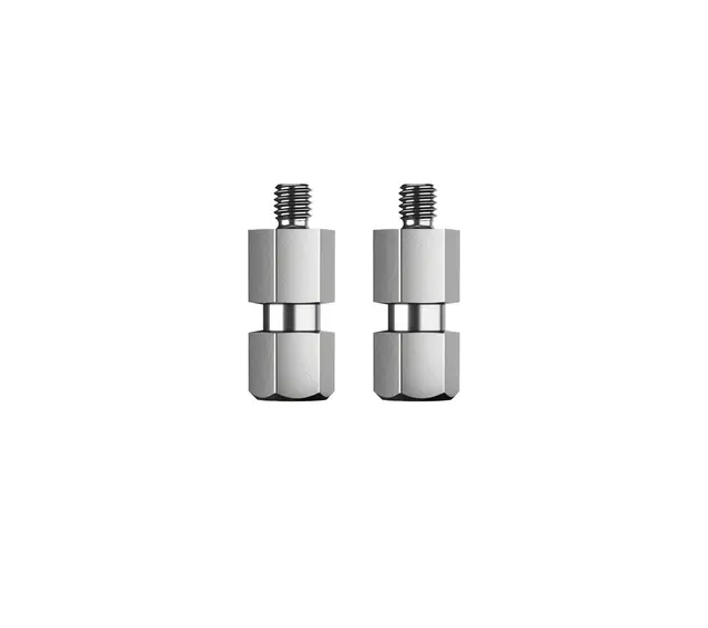 K&M 23903 Threaded bolt zinc-plated 1/4". 2 pcs 