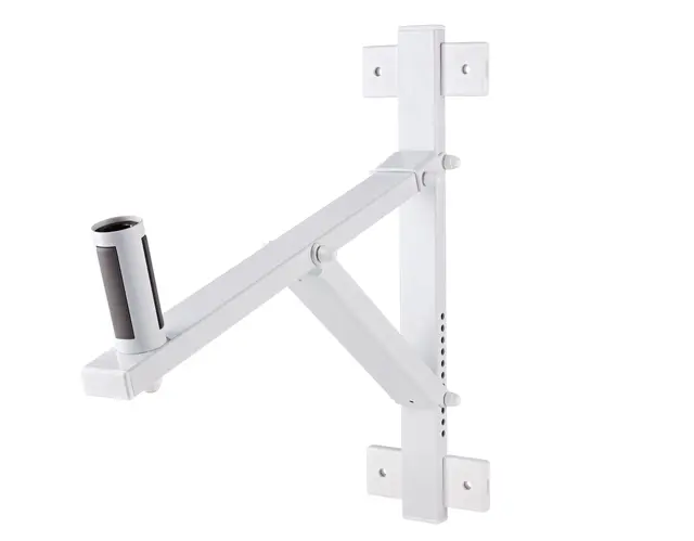 K&M 24110 Speaker wall mount, White Screw-on wall mount, up to 50 kg 