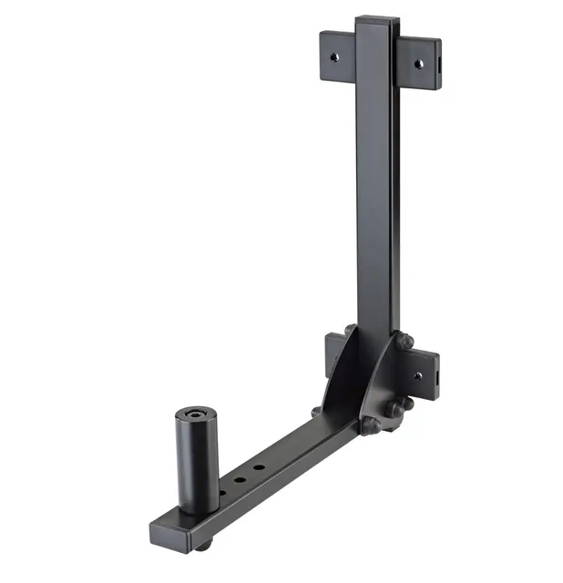 K&M 24140 Høyttaler veggfeste. 35 kg sort 