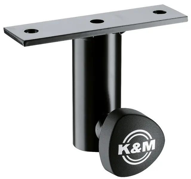 K&M 24281 SCREW-ON ADAPTER black sort, for 35 mm 