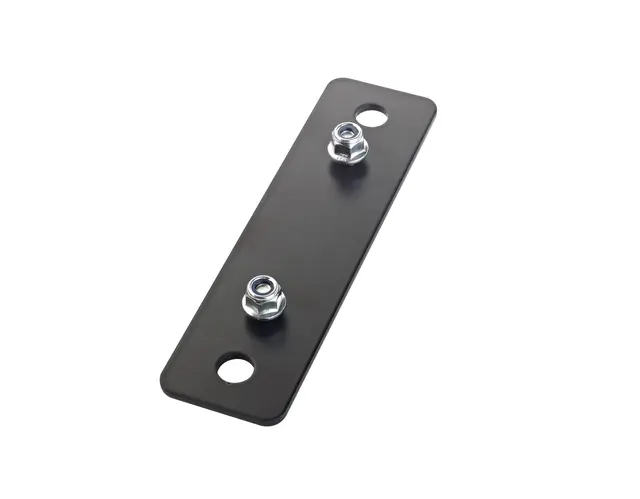 K&M 24358 Adapter panel 5, Black 