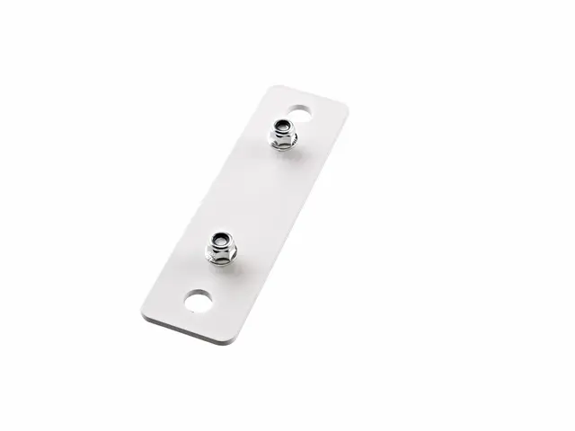 K&M 24358 Adapter panel 5, White 