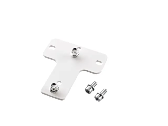K&M 24359 Adapter panel 6, White 