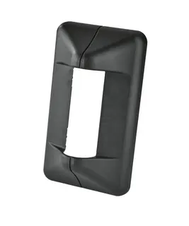 K&amp;M 24463 Cover for speaker wall mount black
