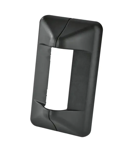 K&M 24463 Cover for speaker wall mount black 