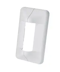 K&amp;M 24463 Cover for speaker wall mount white