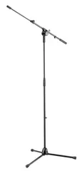 K&amp;M 25600 Mikrofonstativ, sort low-level stand w/folding bas