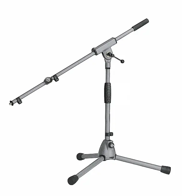 K&M 25900 Mikrofonstativ "SOFT-TOUCH" Grå finish 