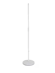 K&amp;M 26010 Mikrofonstativ, Pure White steel plate w/plastic cover,H:870/1575mm