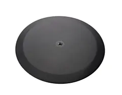 K&amp;M 26700 Rund base, strukturert svart Flat rund base, M20, ø 450 mm