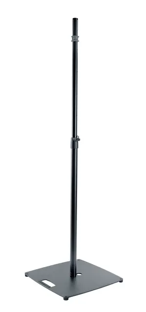 K&M 26733-000-55 Speaker stand Easy Lock Speaker stand with flat steel plate 