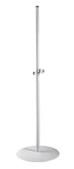 K&amp;M 26735 Speaker stand, Pure white Max.load:20kg, H:1100/1810mm