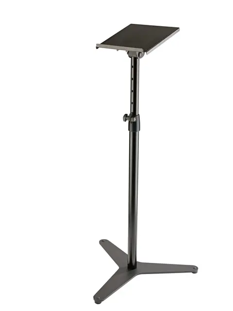 K&M 26754 Monitor stand, Black studio monitor, Max: 35kg, H:800/1300mm 