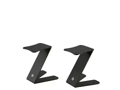 K&amp;M 26773 Table monitor stand Z-Stand structured black