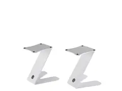 K&amp;M 26773 Table monitor stand Z-Stand pure white