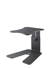 K&amp;M 26774 Table monitor stand, Black H:167-254 mm, max. 15 kg, D:230x250mm