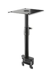 K&amp;M 26777 Monitorstativ til skrivebord Med klemme, vektkapasitet 25 kg